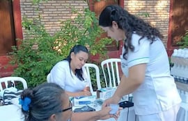 Se realizan atenciones en la compañía Yvyanguy de San Bernardino y otras comunidades.