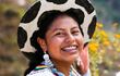 La youtuber del pueblo kichwa saraguro de Ecuador Nancy Risol