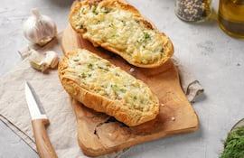 Pan de ajo.