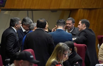Sesión de la cámara de Diputados.