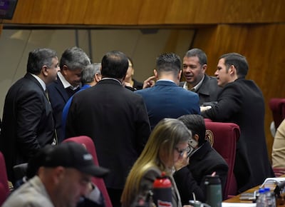 Sesión de la cámara de Diputados.