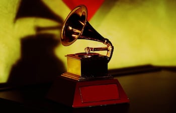 Estatuilla de un Latin Grammy.