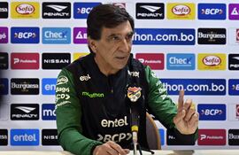 Gustavo Costas, ex entrenador de la selección de Bolivia.