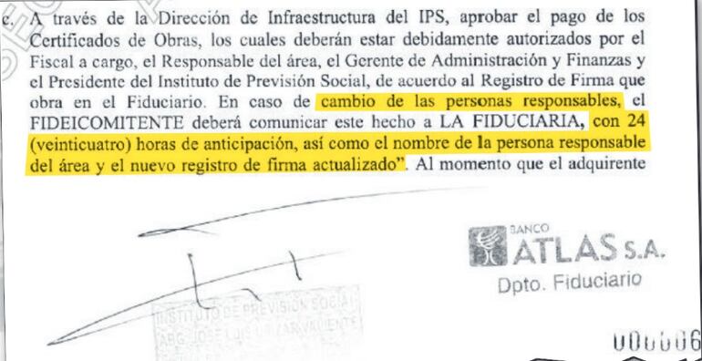 Documentos destruyeron de forma reiterada la farsa montada en torno al fideicomiso del IPS.