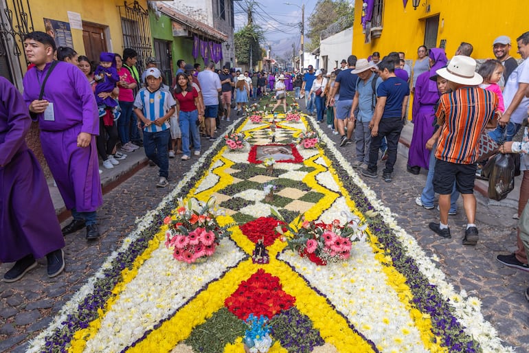 Antigua Guatemala en Semana Santa.