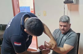 Hugo Ricardo Quiñónez Vera, alias Manito, capturado en Hohenau por los asaltos en Naranjal, Coronel Bogado y Katueté.