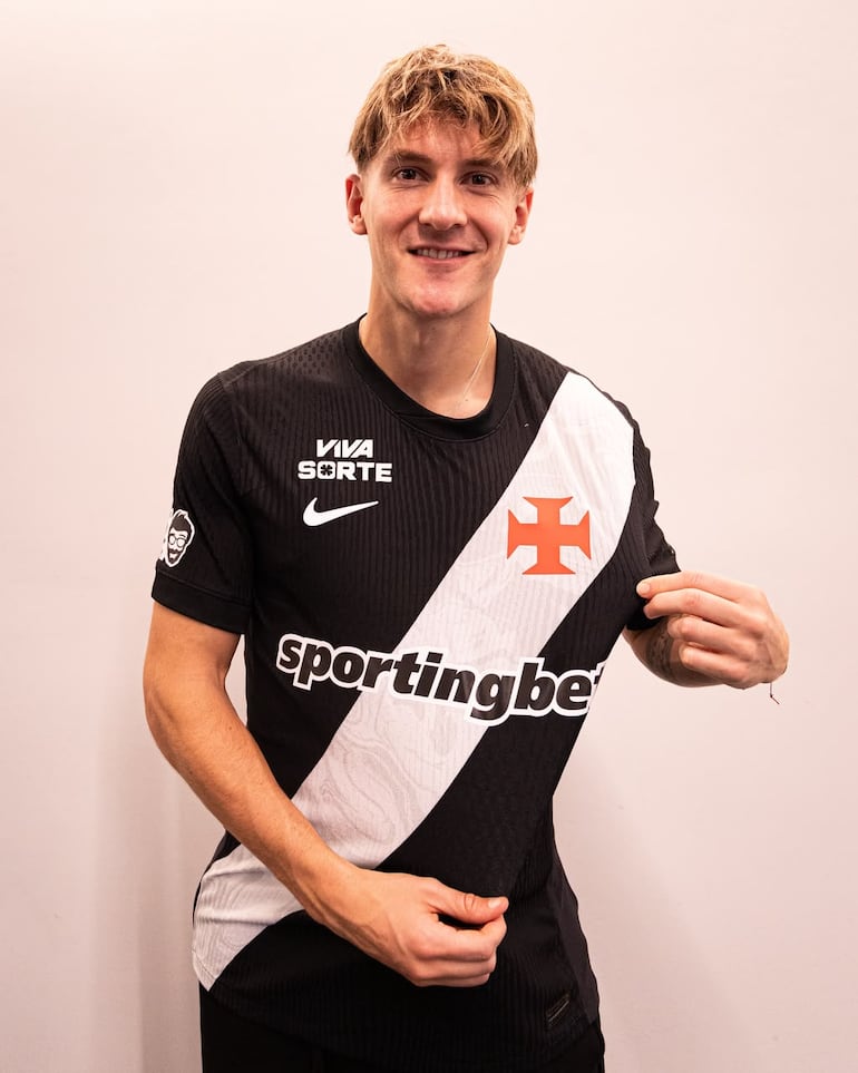 Vasco da Gama anunció el acuerdo y llegada del delantero argentino Facundo Colidio.