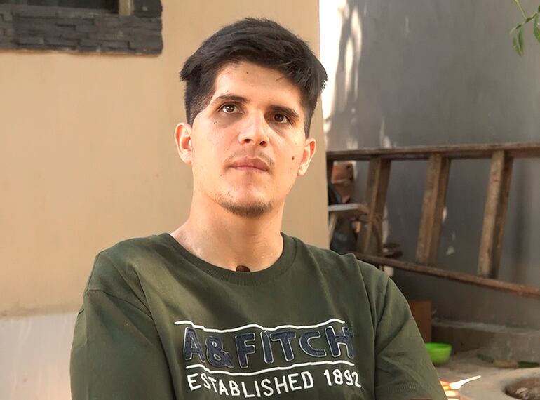 Así está hoy José Zaván, único sobreviviente de un accidente aéreo ocurrido en 2021. 