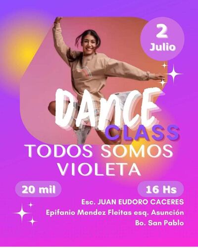 Invitan a clase solidaria de zumba