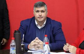 Esteban Samaniego, diputado por el Partido Colorado.