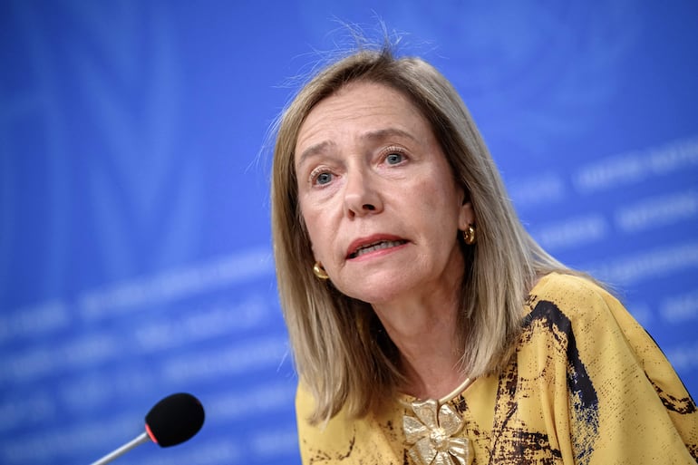 Celeste Saulo, secretaria general de la Organización Meteorológica Mundial.