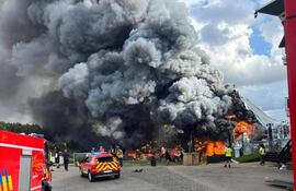 Se incendió el escenario principal de Tomorrowland.