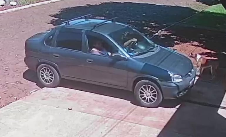 El automóvil, propiedad de las víctimas, también fue llevado por los asaltantes.