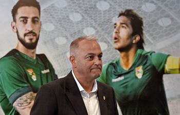 Fernando Costa, presidente de la Federación Boliviana de Fútbol.