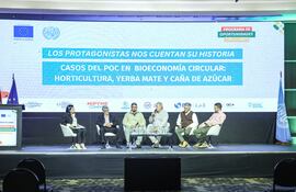 En el evento organizado por la Onudi se conocieron las experiencias de mipymes que incorporan en su producción los principios de economía circular.