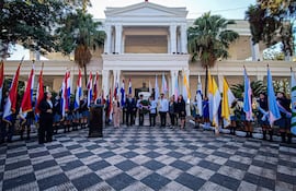 Acto de recordación por el Día de los Héroes, en Villarrica.