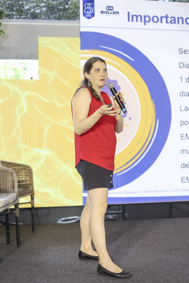 Dra. Valeria Rocha, de Uruguay.