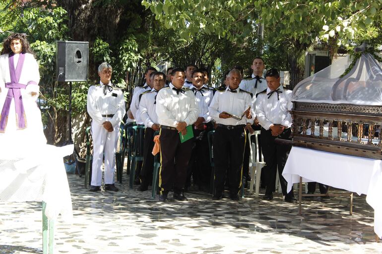 El grupo de estacioneros adultos sigue las enseñanzas de los primeros maestros en la Sociedad Amparo Seguro de los Cristianos. El maestro actualmente es César Vera. 