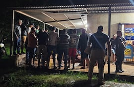 El sicariato se produjo anoche en la ciudad de Villa Ygatimí.