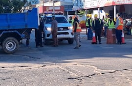 Inician obras de la fase B en el centro de la ciudad de Pilar.