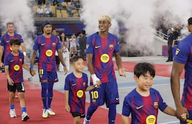 Lamine Yamal Nasraoui Ebana (18 años), décimo futbolista mejor pagado en el mundo en la actualidad.