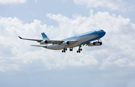 Avión de Aerolíneas Argentinas.