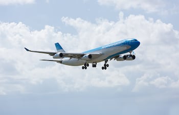 Avión de Aerolíneas Argentinas.