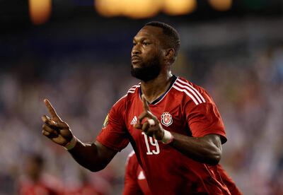 Kendall Waston, delantero de Costa Rica.