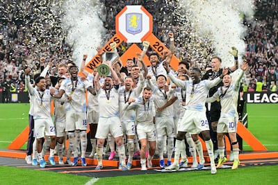 Aston Villa se consagró campeón de la Europa League.