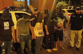 Los cinco detenidos por la presunta trata de personas con fines de explotación laboral