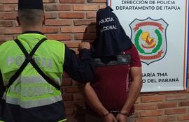 San Pedro del Paraná: Agredió a puñetazos a su pareja y terminó detenido