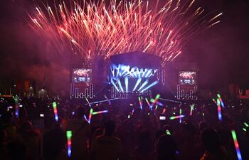 Festival de cierre de los Juegos Odesur Asu 2022