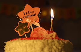 Imagen ilustrativa: una torta de cumpleaños.