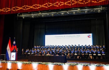 Un total de 134 estudiantes de la Universidad Politécnica Taiwán-Paraguay culminaron sus carreras en ingeniería durante una ceremonia realizada el viernes