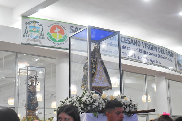 Histórico reencuentro mariano: Tras 71 años, la Virgen de Caacupé visitó el santuario de Itapé en pleno novenario