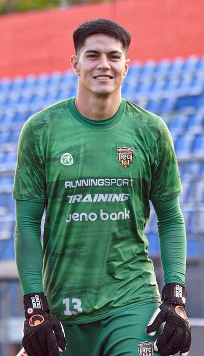 Óscar Ramón Toledo Acosta, nacido el 6 de mayo de 1999, portero de Recoleta FC.