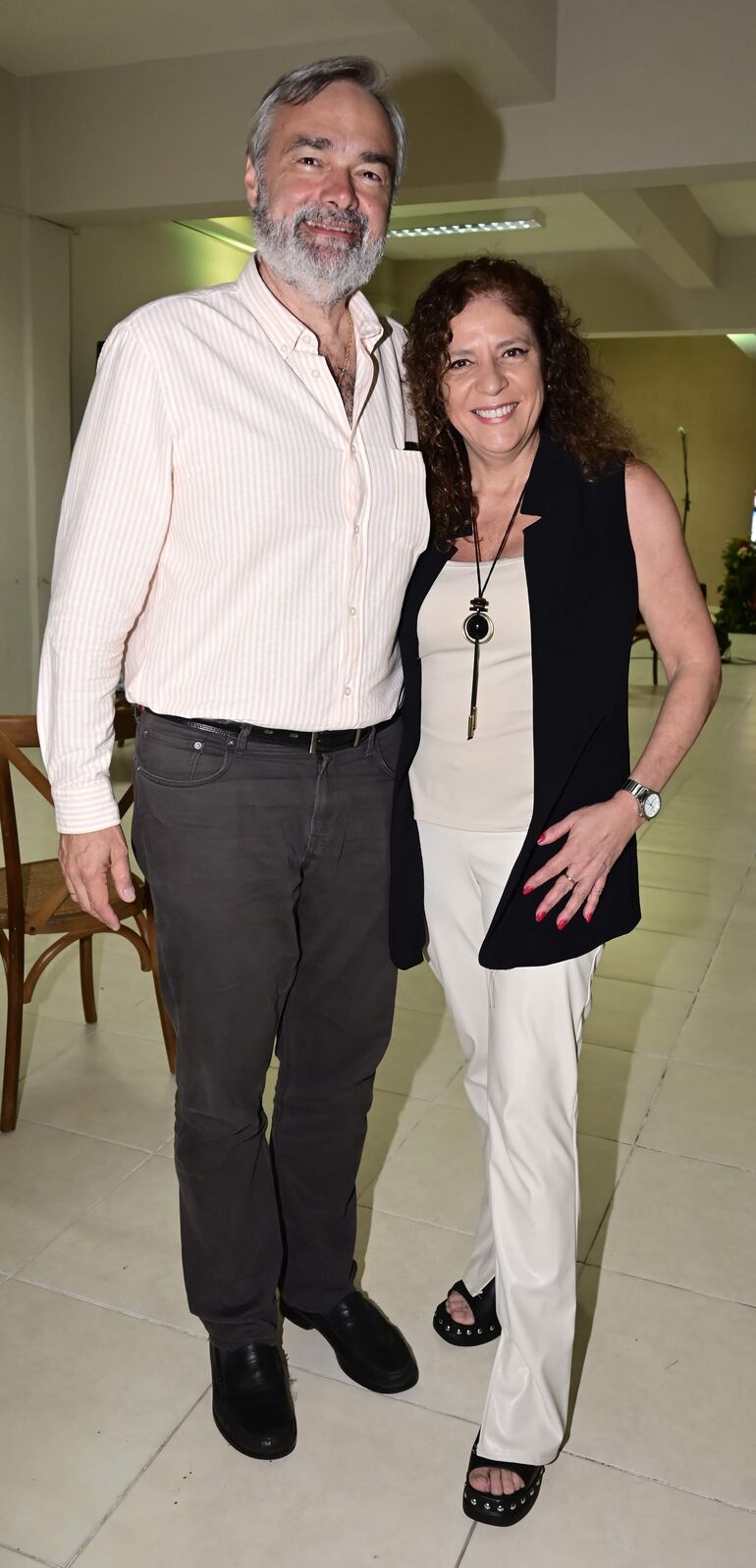 Santiago y Rocío De Filippis.