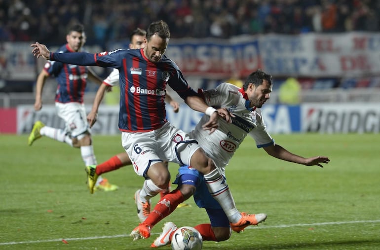 Nacional vs. San Lorenzo, en aquella recordada final de la Copa Libertadores del 2014.