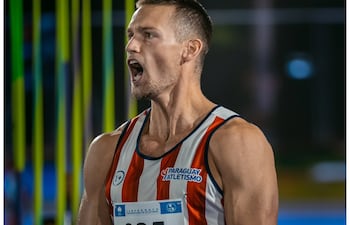 Lars Flaming conquistó una histórica medalla de oro para nuestro país, en el Panamericano de Atletismo en Medellín, Colombia.