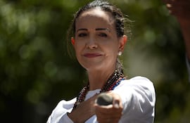La líder opositora venezolana María Corina Machado.