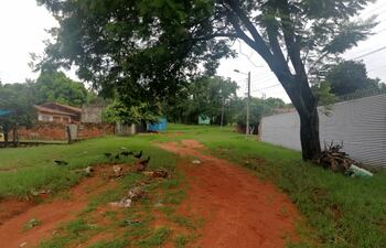 Cerrito y Paso de Patria, de la ciudad de San Antonio, donde supuestamente opera la firma Travepar.