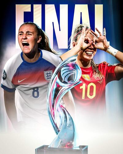 España apunta al título que le falta; Inglaterra, a la revancha.