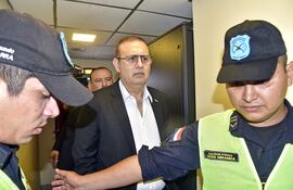Senador Erico Galeano Segovia, acusado de presunta asociación criminal y lavado de dinero proveniente del narcotráfico.