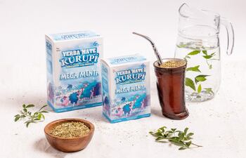 El año pasado fue presentada esta variedad: Megamenta, la yerba más refrescante del mercado.