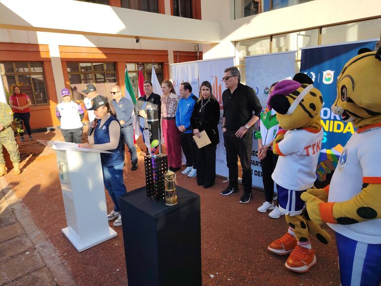 Antorcha de Juegos Panamericanos Junior ASU2025 recorrió Encarnación