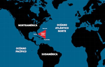 Triángulo de las Bermudas.