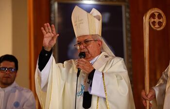 El cardenal de Paraguay, monseñor Adalberto Martínez.