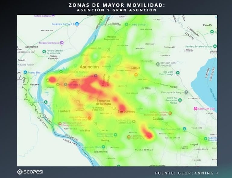 El uso de herramientas como  GeoPlanning+ permite integrar datos de geolocalización y movilidad  para construir métricas ajustadas a condiciones reales de exposición.