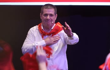 Expresidente y líder del Partido Colorado, Horacio Cartes.