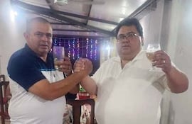 Hilario Adorno, junto a su hermano el diputado cartista Domingo Adorno.